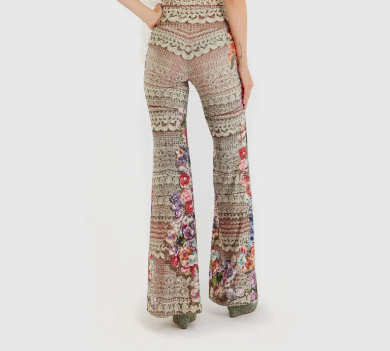 Crochet Me in Flowers Pants