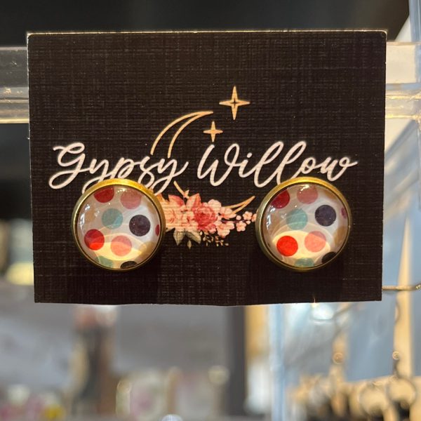 Polka Dot Earrings