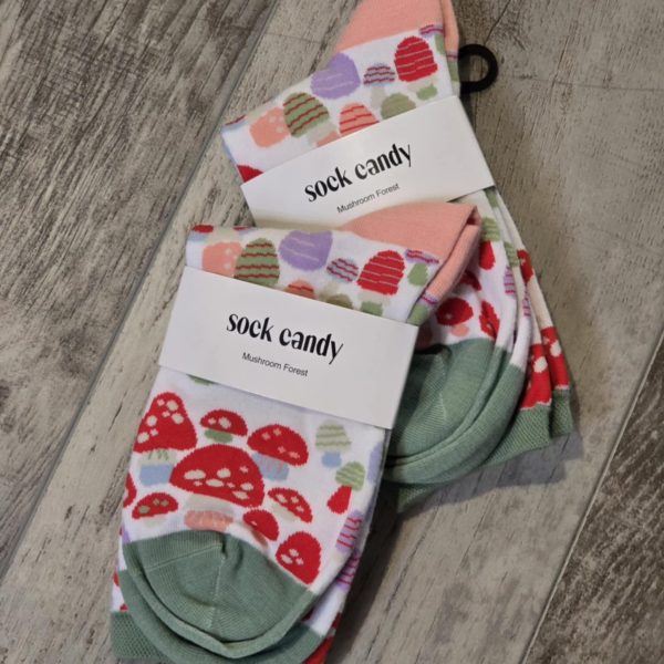 Mushroom Forest Socks