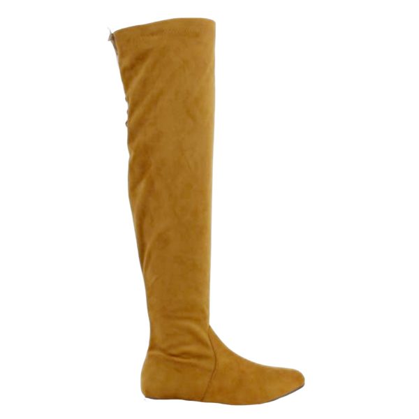 Suede Knee Boots