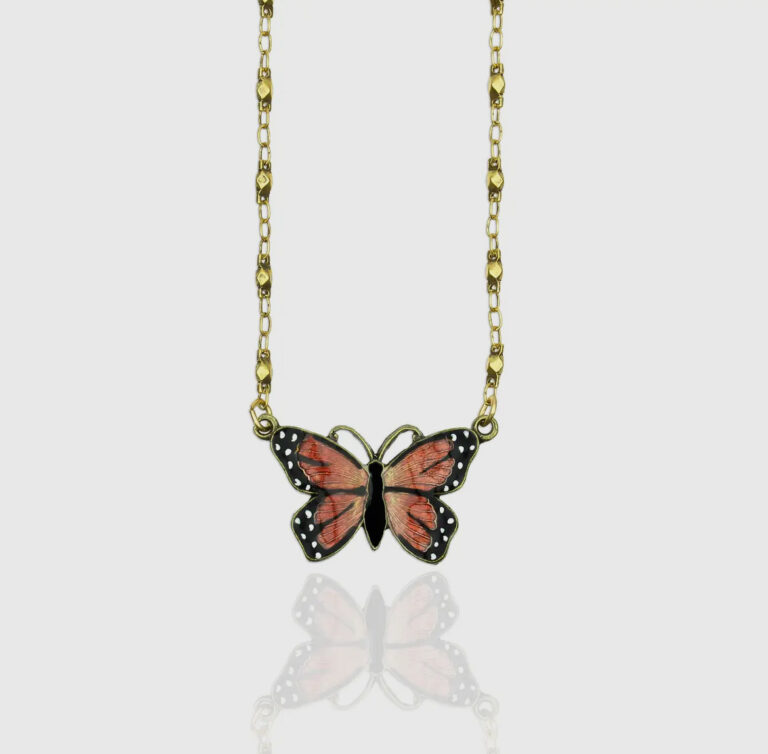 Monarch Butterfly Necklace