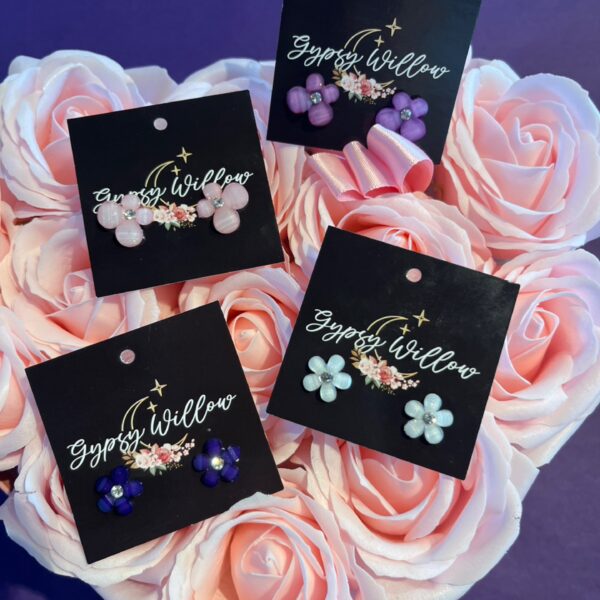 Flower Stud Earrings