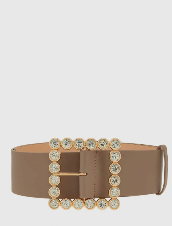 Rhinestone Square Buckle Belt - Image 2