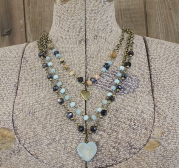 My Blue Heart Necklace - Image 7