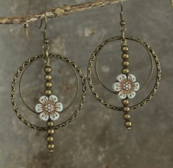 Picasso Wildflower Earrings - Image 3