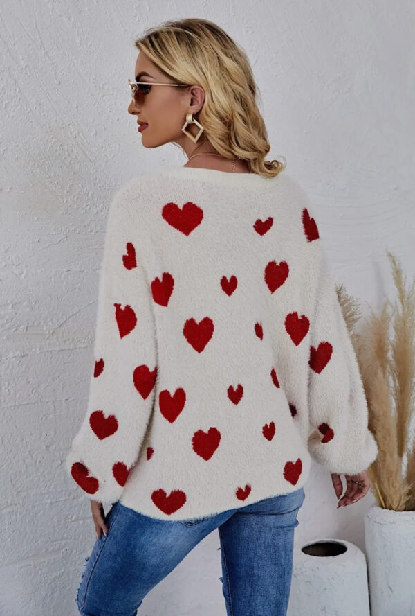 Cozy Hearts Sweater - Image 2