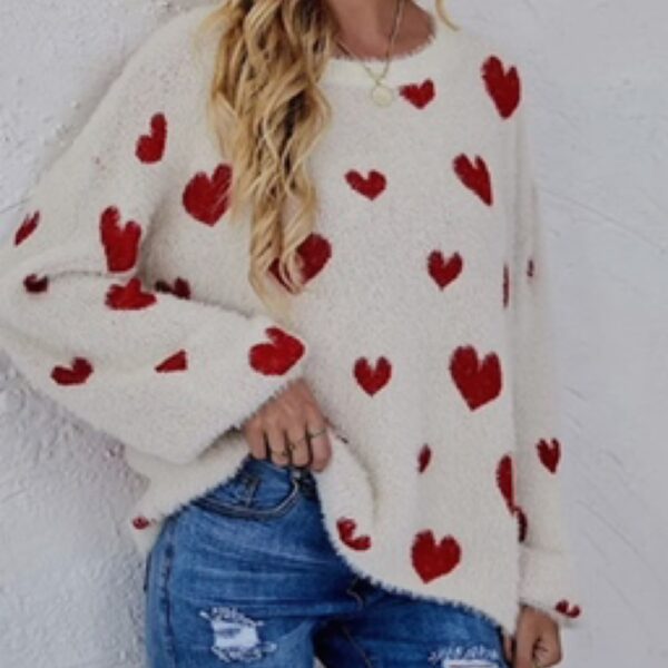 Cozy Hearts Sweater