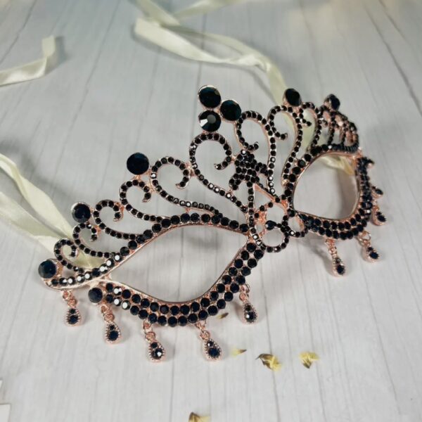 Goth Glam Masquerade Mask