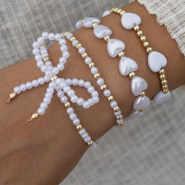 Bow & Heart Bracelet Bundle