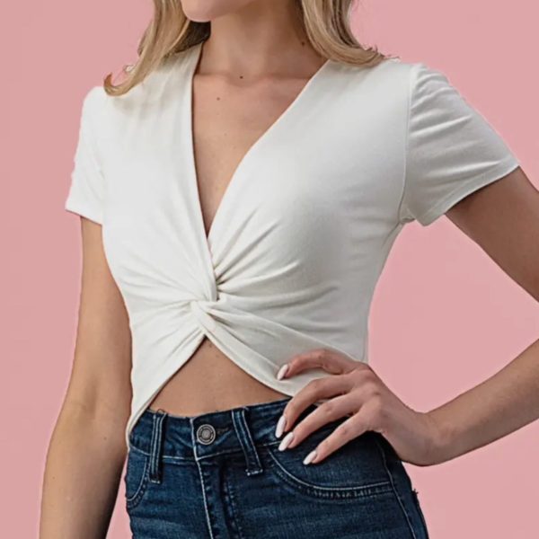 Twist Crop Top