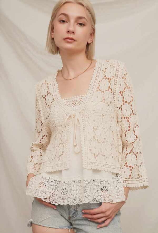 Crochet Cardigan - Image 7