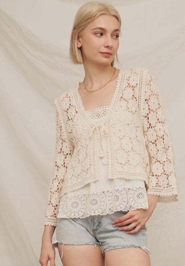 Crochet Cardigan - Image 6
