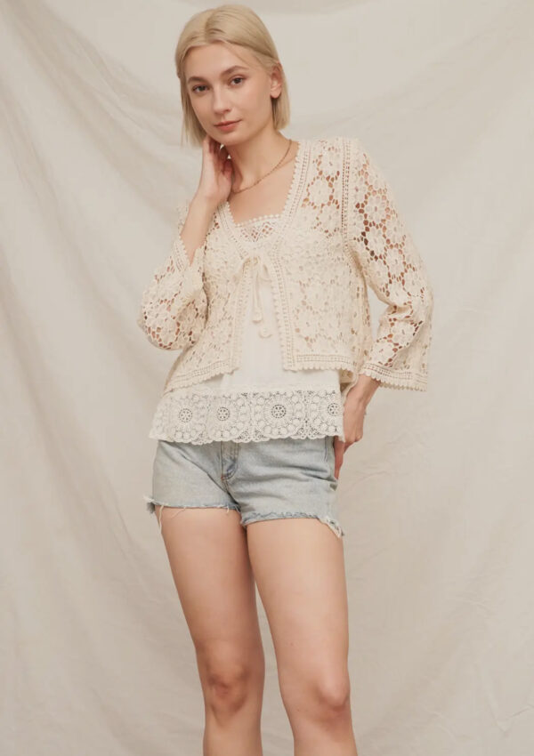 Crochet Cardigan - Image 3