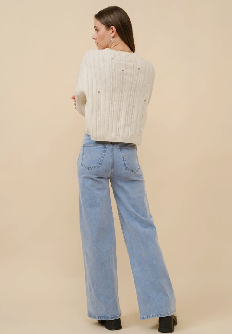 Peekaboo Crystal Jeans
