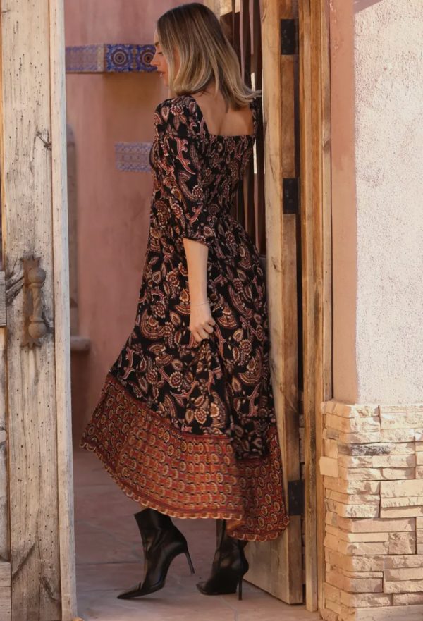 Crimson Forest Dress - Image 2