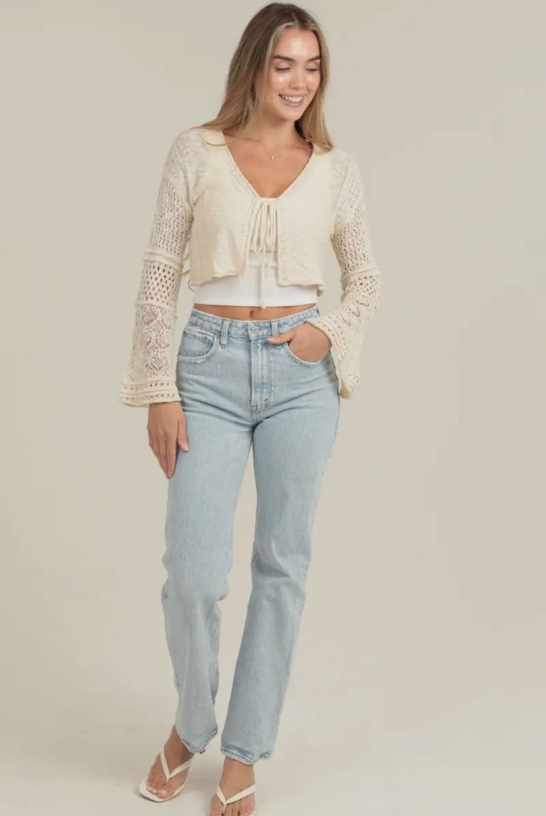 Lily Crocheted Cardi