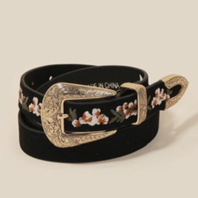 Erin Embroidered Belt