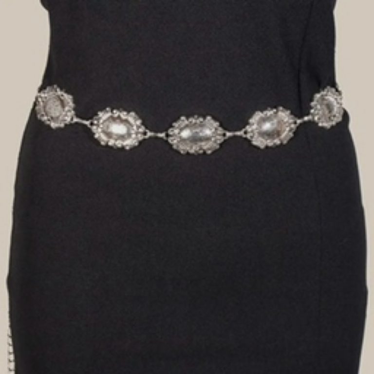 Madlyn Metallic Belt