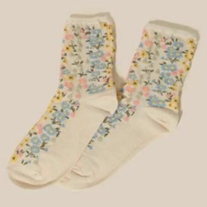 Flirty Flower Socks