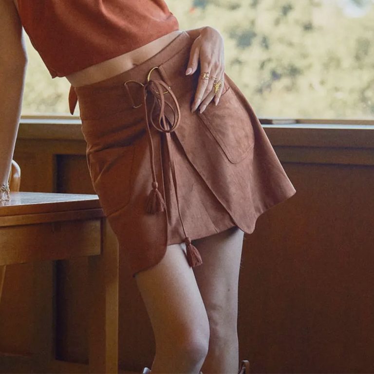 Sienna Suede Skirt