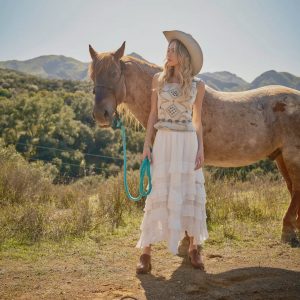 Cali Crinkle Maxi Skirt