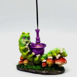 Upright Caterpillar Incense Burner