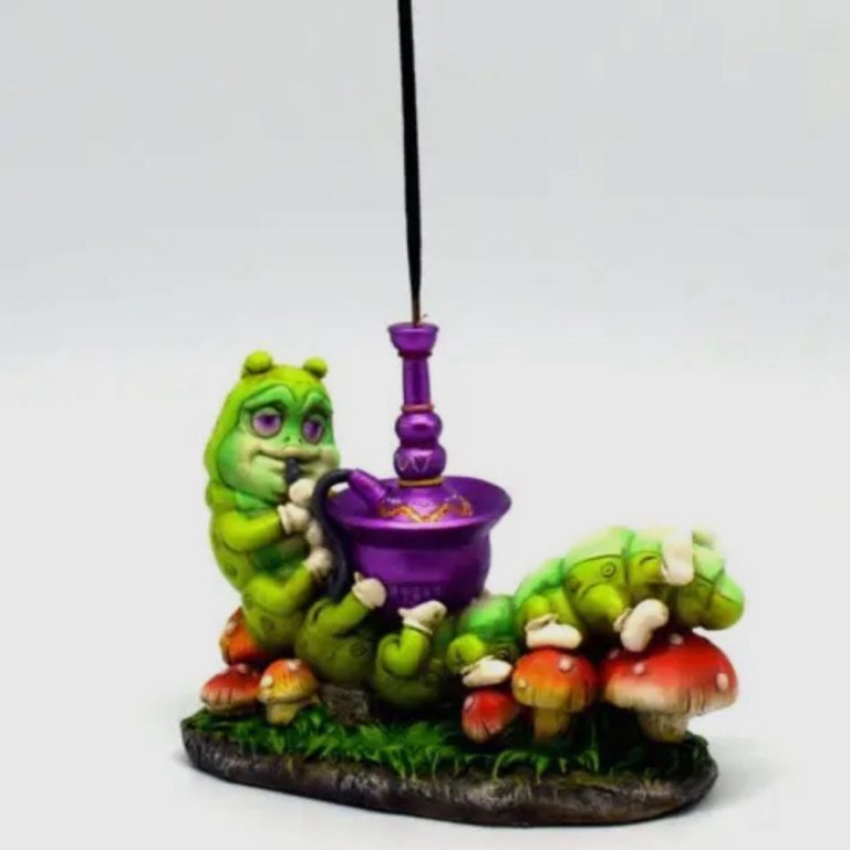 Upright Caterpillar Incense Burner
