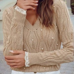 Polished Pearl Sweater