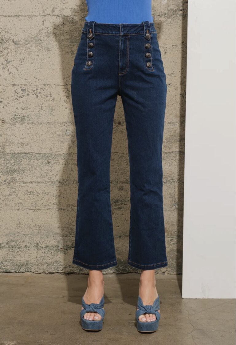 Setting Sail Denim Flares