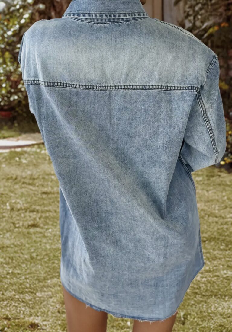 Denim Shirt Dress