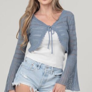 Seaside Cropped Cardigan
