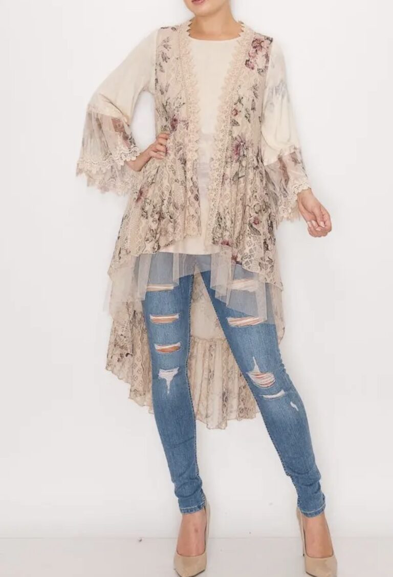 Victorian Romance Vest Duster