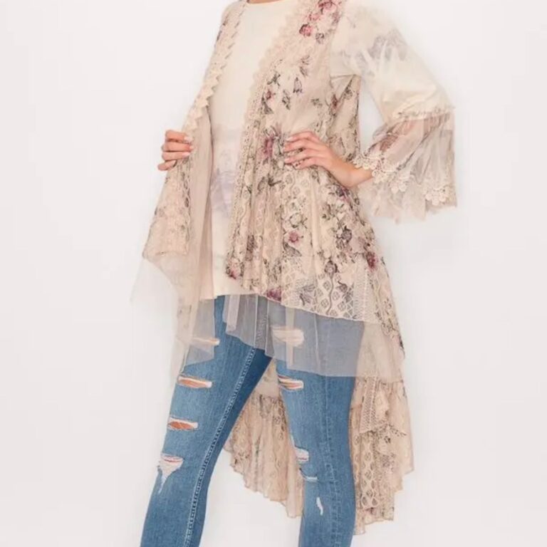 Victorian Romance Vest Duster