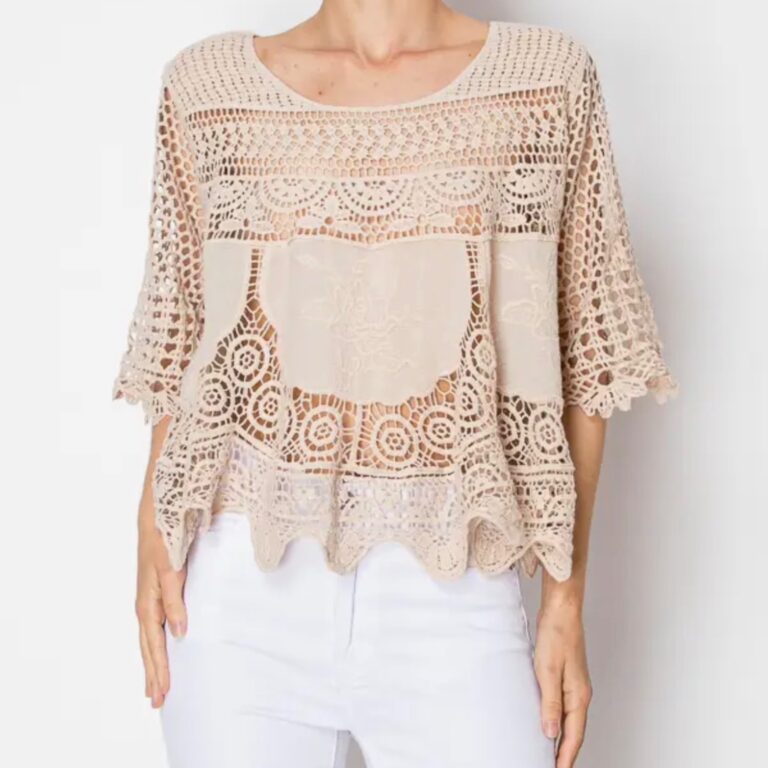 Coastal Crochet Top