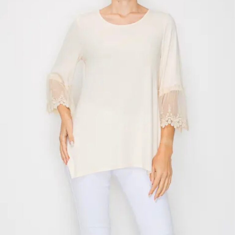 Cotton & Lace Top