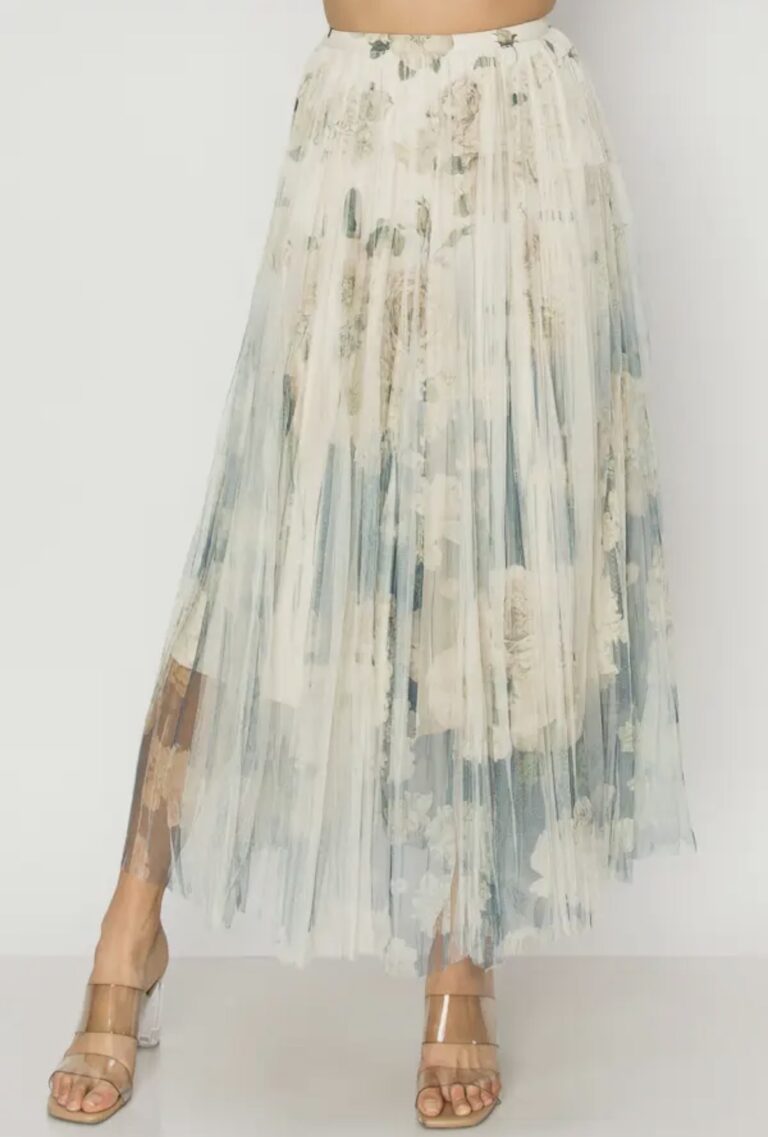Spring Blues Skirt