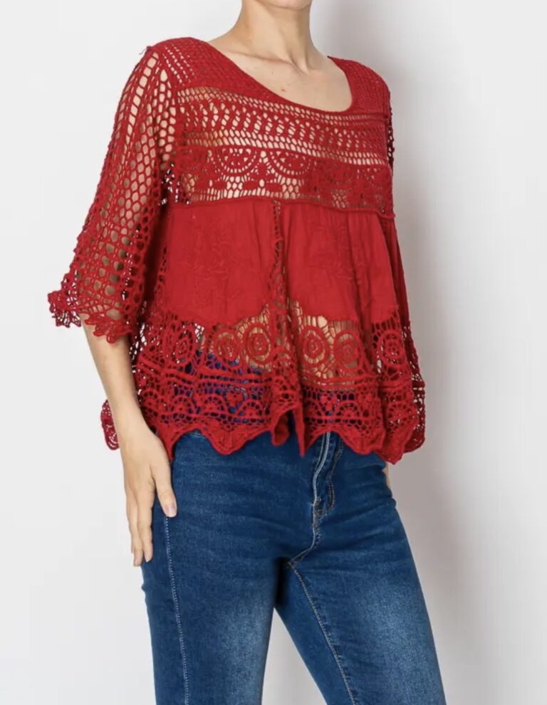 Feeling Free Crochet Top