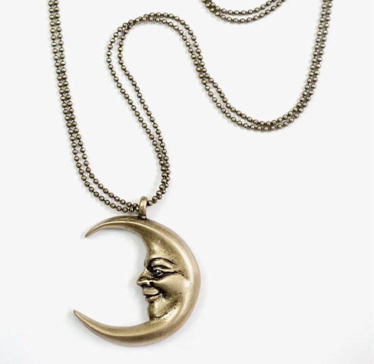 Man in the Moon Becklace