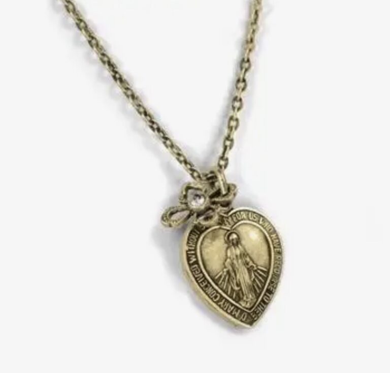 Lord’s Prayer Pendant Necklace