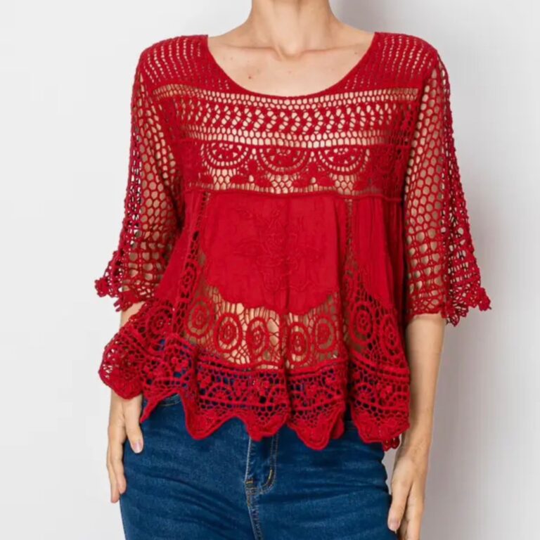 Feeling Free Crochet Top