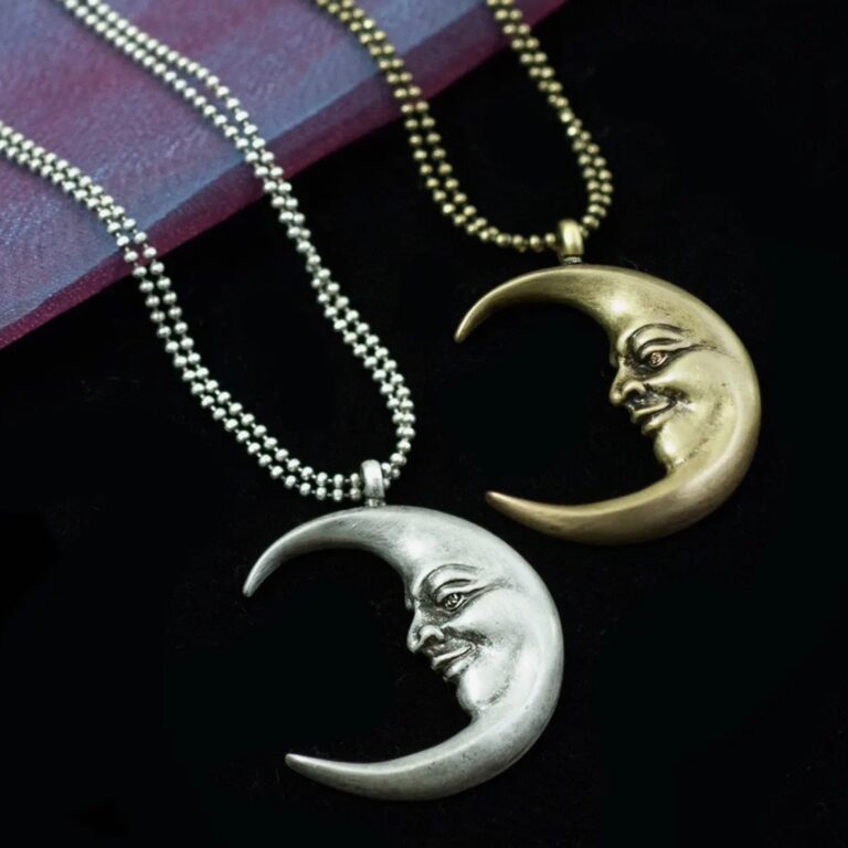 Man in the Moon Becklace