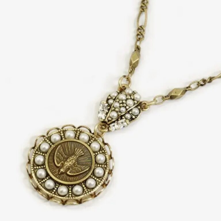 Holy Spirit Coin Necklace