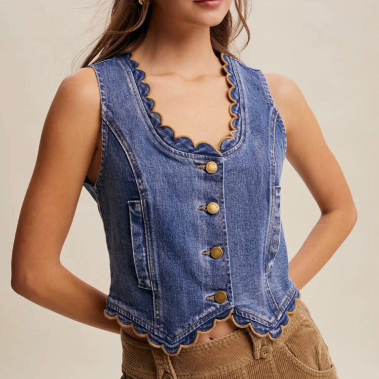 Darling Denim Vest