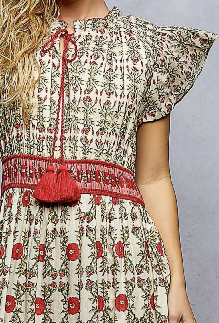 Vintage Rose Dress
