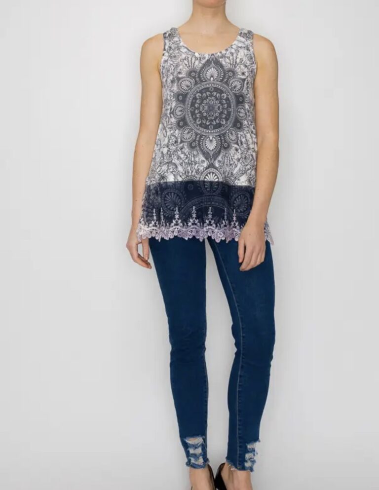 Ethereal Lace Tank