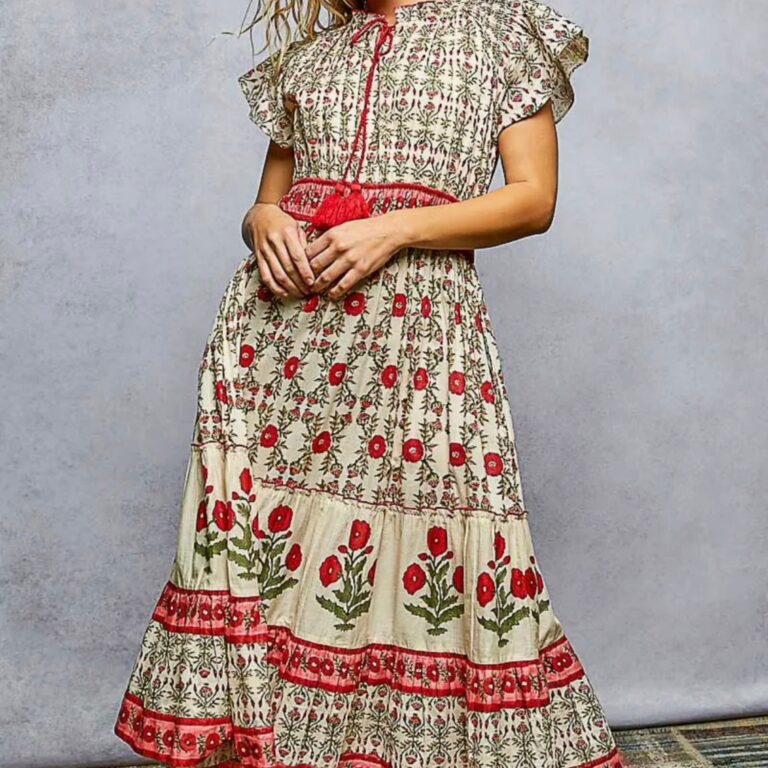 Vintage Rose Dress