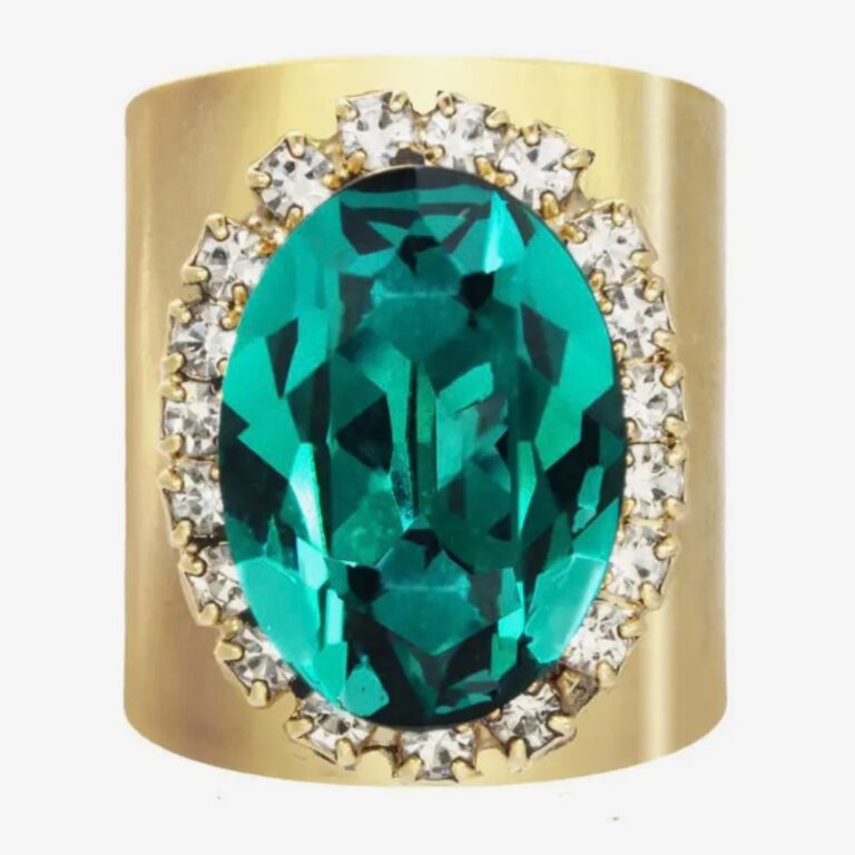 Queen of Emerald Isle Ring