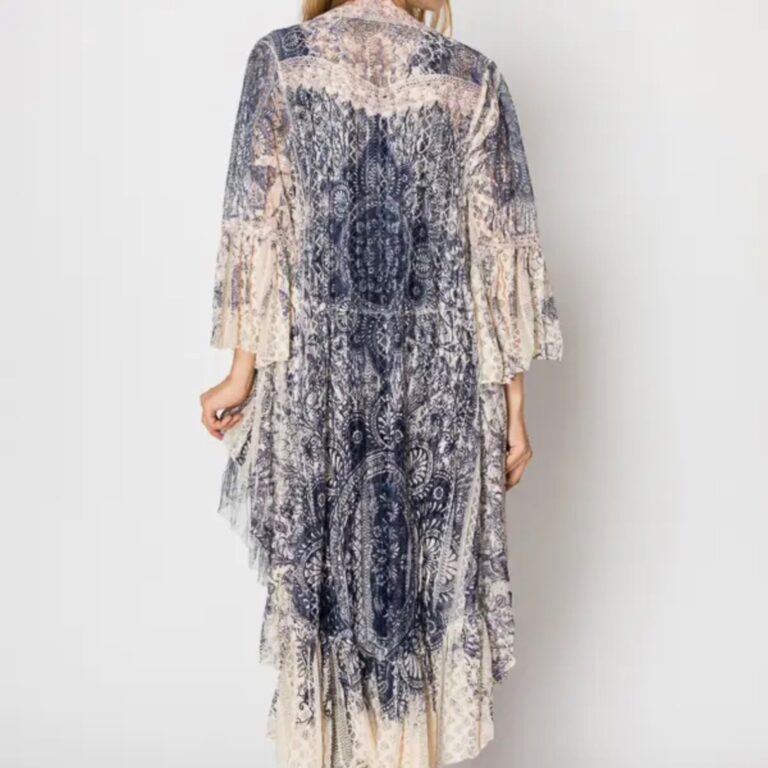 Ethereal Lace Duster