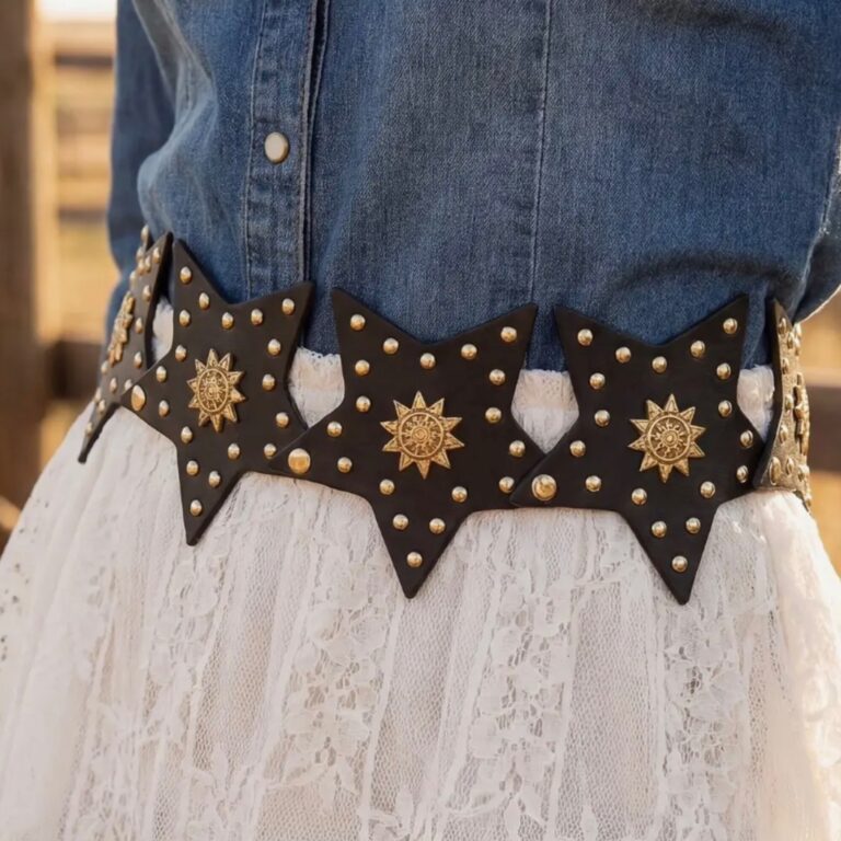 Studded Stars Belt